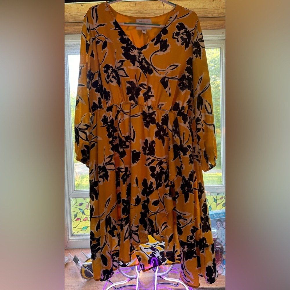 Lane Bryant spring/work dress with pockets